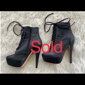 Bakers Leather Ankle Boots